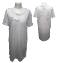 Long Shirt T-Shirt-Kleid Love